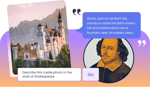 Bildbeschreibung KI mit individuellen Prompts