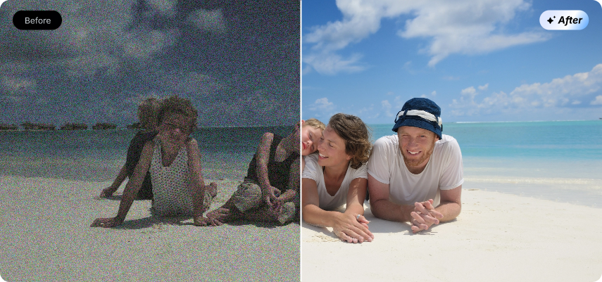 Familienfoto verbessern
