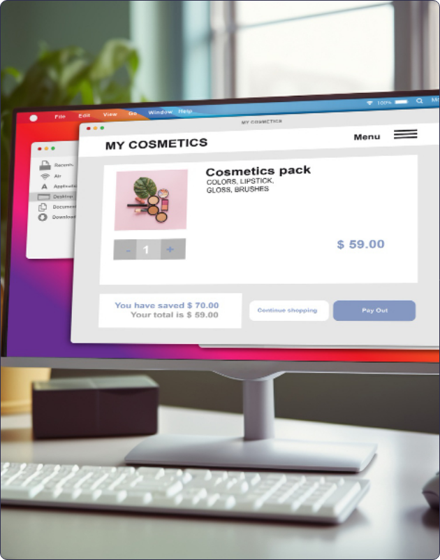 E-Commerce-Produktanzeige