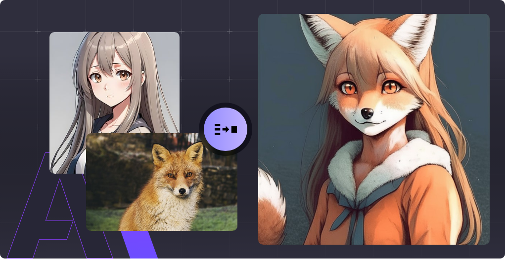 Vidmud AI Image Mixer Beispiel-3