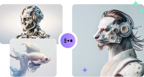 Vidmud Bilder Zusammenfügen KI